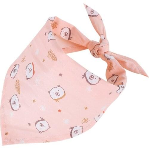 Cat Dog Bandana Bibs Printed Scarf Collar Adjustable Pet Neckerchief Saliva Towel For Small Medium Large Dogs Grooming Supplies