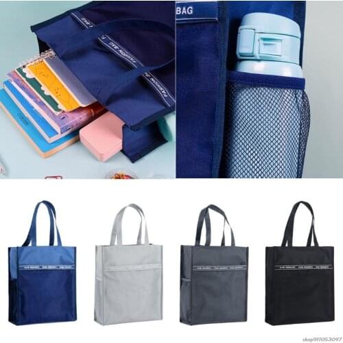 Top Handle Business Briefcase Oxford Cloth Document Bag File Folder Carrying Case Handbag Student Stationery Bag au7 wholesales