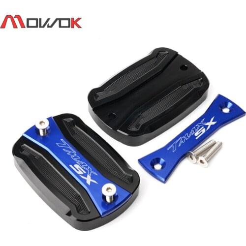 For Yamaha TMAX 530 SX DX 2014-2019 Latest high quality Motorcycle high quality Brake Fluid Fuel Reservoir Tank Cap Cover