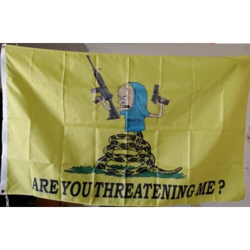 DONT TREAD ON ME flag Large Outdoor 90x150cm Banner Flag custom FLAG