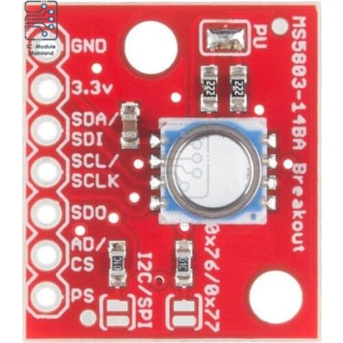 GY-MS5803-14BA High-Precision Fluid Liquid Gas Pressure Height Sensor Module Waterproof Type