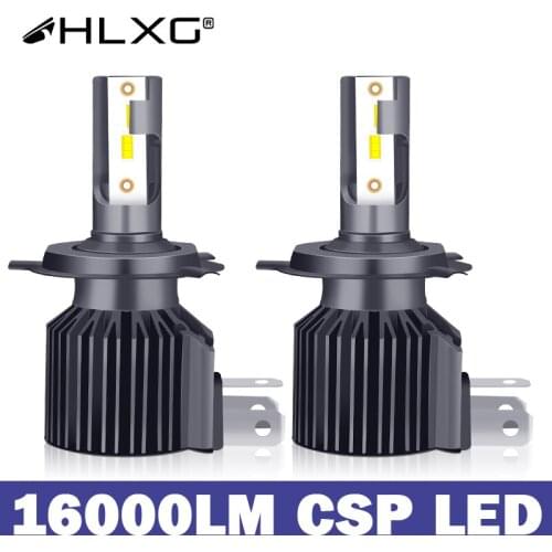HLXG LED 9005 9006 HB3 HB4 fog lamp h7 led 16000LM H4 H8 H9 H11 lampada auto bulbs luces 6000K 12V car Lights headlight wireless