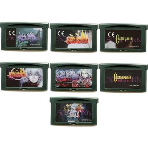 Castlevania Series Memory Cartridge Card for 32 Bit Video Game Console Accessories