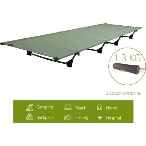 2.8LB Camping Mat W60*L185CM Ultralight Folding Bed Weight Limit of Measure 440LB Perfect Hiking Travel Cot Home Bed Comfortable