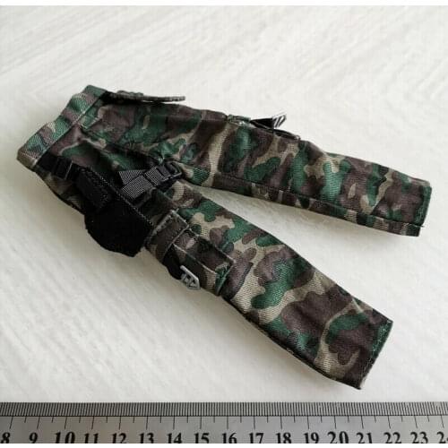 1/6 Scale U.S. Army Jungle Combat Pants Model for 12" Action Figure Doll