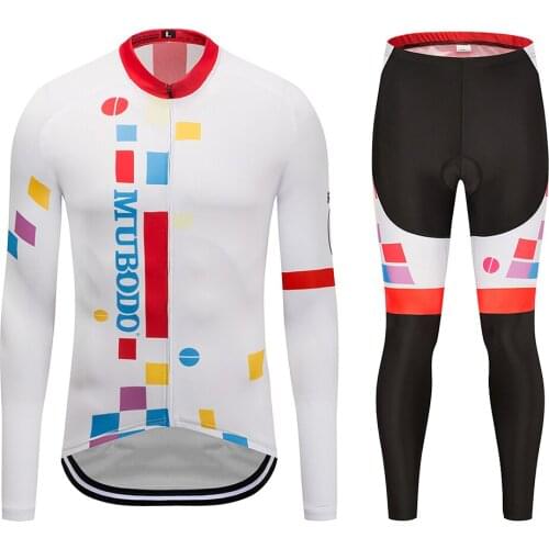 2019 Autumn Long sleeve cycling set Ciclismo Jersey Men Full Sleeve Cycling Shirt Clothing