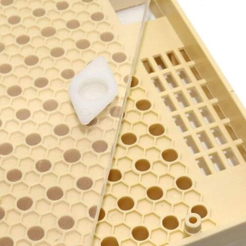 Beekeeping Bee Queen Rearing Cell Box Plastic Honeycombs Bee Cage Isolation Apiculture Equipment R9JC
