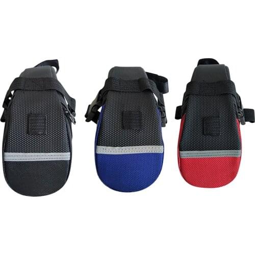2020 NEW Bicycle Saddle Bag with Water Bottle Pocket Waterproof Bike Rear Bag Bike Accessories Cycling Rear Seat Tail Bag