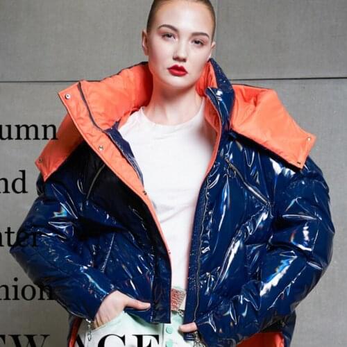 2018 Winter jacket Women down jackets Womens duck down Outerwear European coat Show womens short down jacket fashion brands