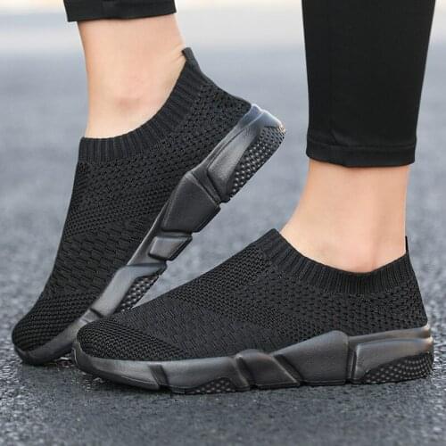 Women Shoes Vulcanized 2021Summer High Quality Women Sneakers Slip On Flats Shoes Women Loafers Plus Size 42 Walking Flats