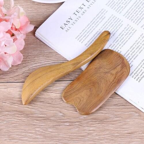 1/2pcs/3Pcs Sandalwood GuaSha Board Massage Scraper Guasha Plates Slimming Guasha Body Care Massage Tool