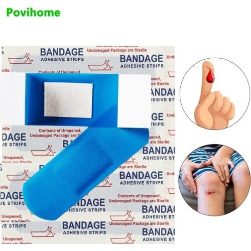20/40/50pcs Medical First Aid Bandage Waterproof Wound Dressings Hemostasis Stickers Adhesive Anti-infection Emergency Kit