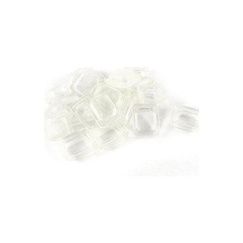 20pcs Clear Silicone IP65 Waterproof KCD1 Rocker Switch Protect Cover Caps