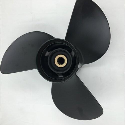 Free shipping 11.6x11 for Tohatsu 35-50hp boat accessories marine aluminium propellers 13 teeth spline