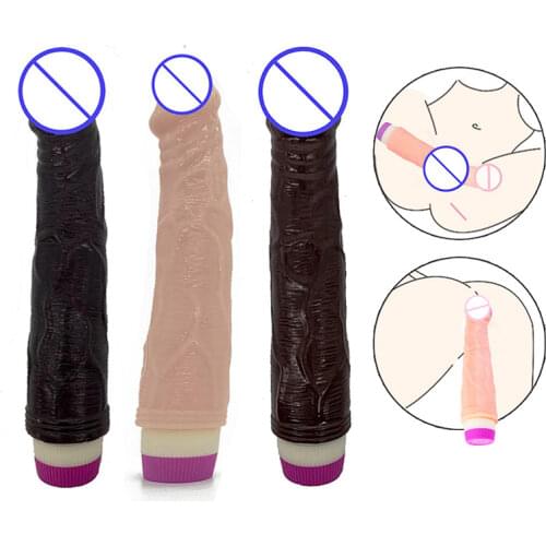 Big Dildo Vibrator Female Masturbation Vagina Massager Adult Sex Toys For Couples Women Masturbator Vibrators Erotic Sex Shop