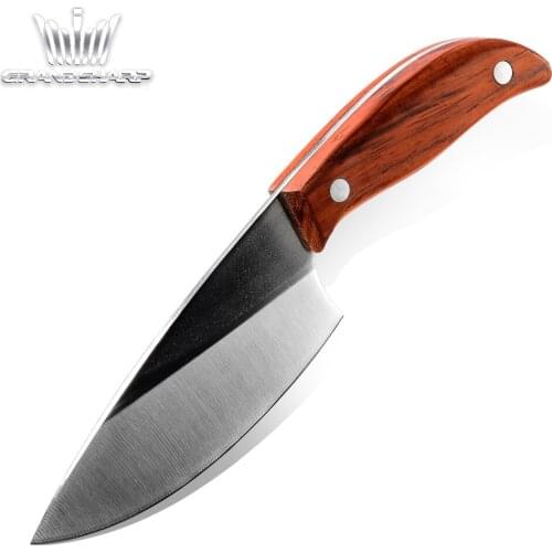 Hand Forged Hunting Knife Boning Fish Slicing Utility Kitchen Knives Household Chefs Tools Stainless Steel Fruit Paring Gadgets