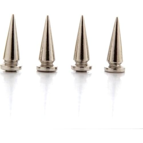 50PCS Silvel 25mm DIY Metal Screw Back SpotsTree Spikes Studs, used for Leather Craft,Jeans,Hats,Punk Jewelry Making Findings