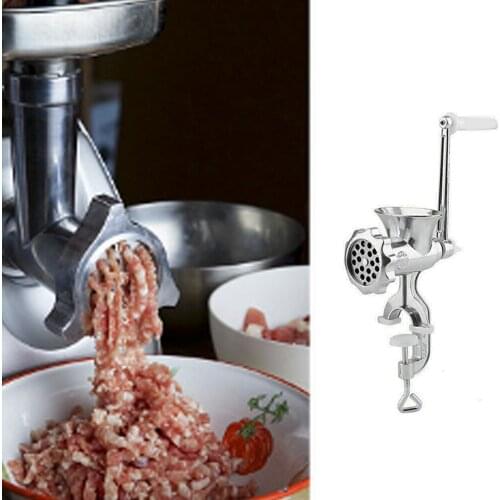 Meat-Grinder Mincer Manual Kitchen Sausage Handheld Sausage Maker Grinding Machine Cooking Tools for Home Kitchen