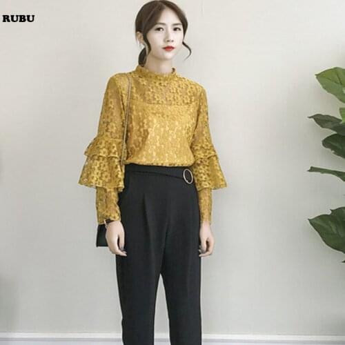 Pearl Diary Black Blouses