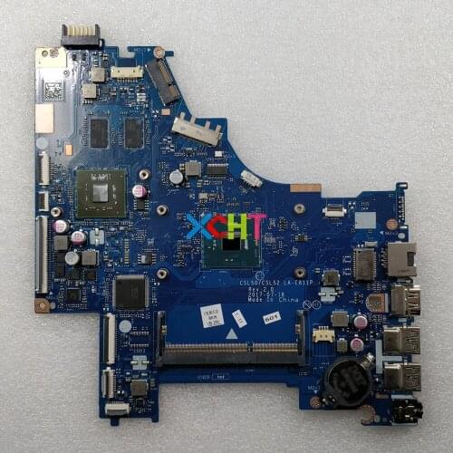 924760-601 924760-001 LA-E811P w 520/2GB GPU N3710 CPU for HP Laptop 15-bs009la 15-bs043la NoteBook PC Motherboard Mainboard
