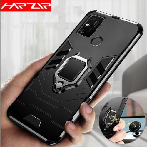 Metal Ring Holder Rubber Cover For Huawei Honor 9A 9S 9C 8A 8S 8X 20S 30 20 Lite Y9S Y8P Y7P Y6P Y5P Y7 Y6 Y5 2019 P30 Pro Case