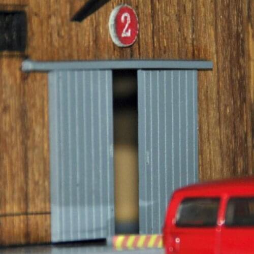 Assembling Handmade Building Model Material Making Sand Table Low Price DIY With Small Security Door