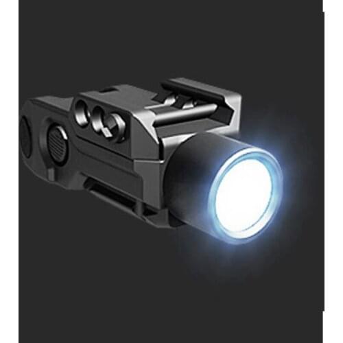 Smart Sensor Built-in USB Rechargeable Weapon Flashlights For Guns Military Pistol Flashlight For Glock 17 23