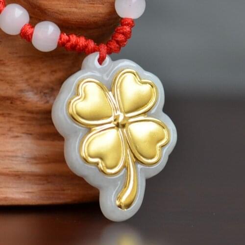 Top Quality Jade Pendants Necklace For Men Women Necklaces Best Gift Unisex