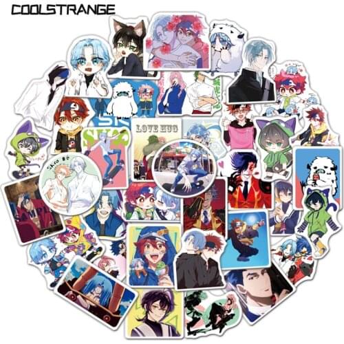 10/30/50Pcs SK8 The Infinity Anime Stickers Waterproof Toys For Notebook Skateboard Laptop Luggage Guitar Phone For Teens Kids