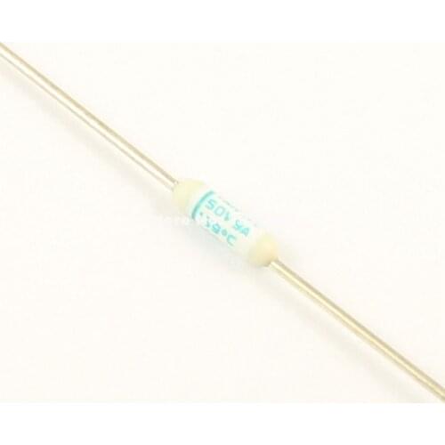 10pcs Thermal Fuse Cutoff 139 Degree 50V DC 9A T6D