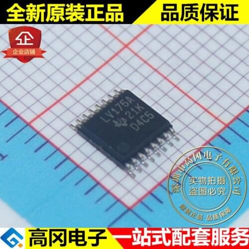 5pieces SN74LV175APWR LV175A TSSOP16 TI
