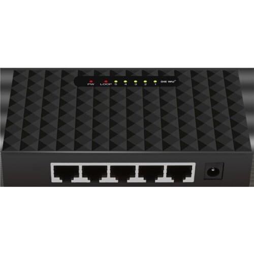 Cheap Gigabit 5 Port Network Switch 10/100/1000M Soho Switch with MTK7530