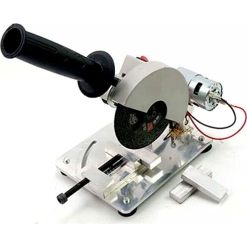 Stainless Steel Copper Electric Saw DIY Drill Micro Cutting Machine Mini Small Aluminum Alloy Table Saw Cutting Aluminum Machine