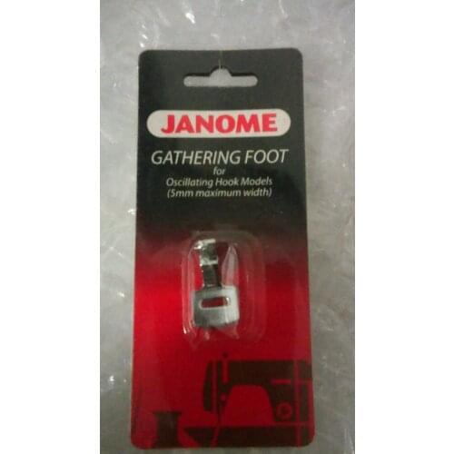 Janome Sewing Machine Gathering Foot part no 200-124-007 5mm maximum width