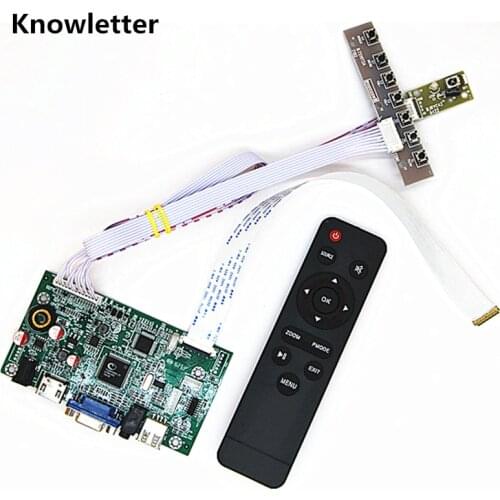 HDMI+VGA+AUDIO+USB+AV LCD Controller Board kit 13.3 " LTN133HL01 EDP 30Pin 1920x1080 display IPS LCD controller board DIY kits