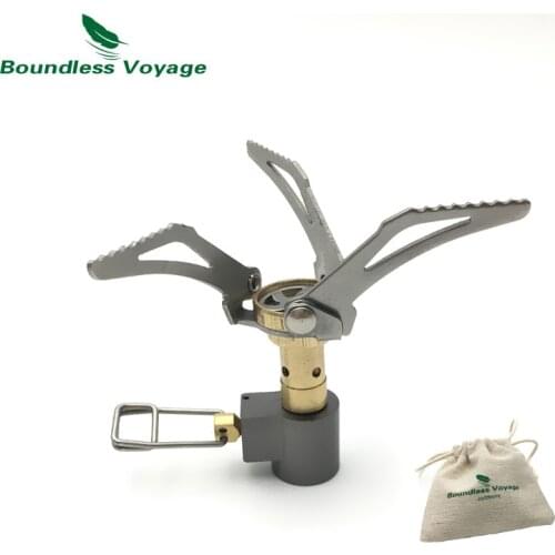Camping Gas Stove Outdoor Ultralight Stove Cooking Stove 45g BV3000