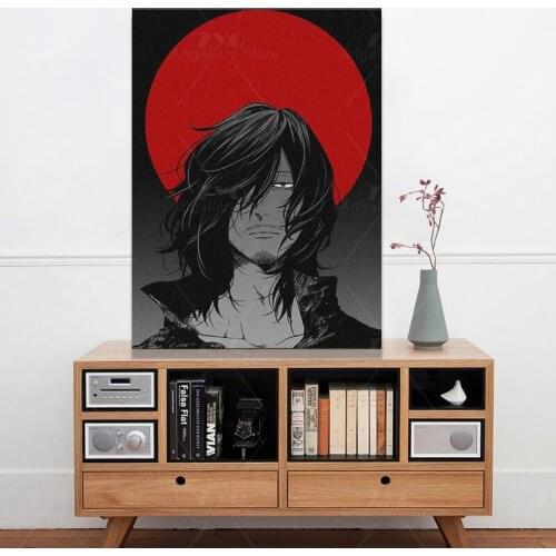 Eraser Head Shota Aizawa My Hero Academia Anime Canvas Painting Decor Wall Art Picture Home Living Room Decoration Prints Poster