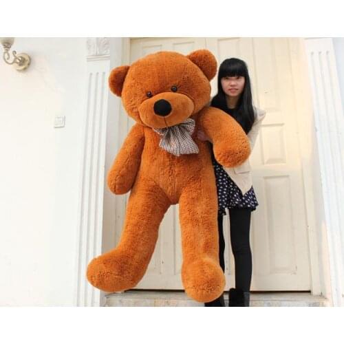 Recommend Jumbo Plush Toy Soft stuffed Animals Big Size 1.8m Teddy Bear Big Embrace Christmas Birthday Gift