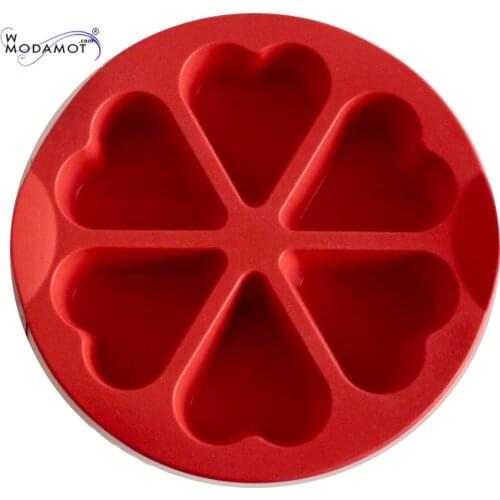 Tupperware Miracle Silicone Heart Shaped Cake Mold handy silicone cake mold