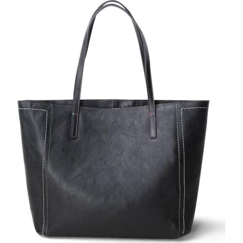 Bag Women New Tote Bag Female Handbag 14 Inch Laptop Bag Briefcase Shoulder Bag Large Capacity Commute Bag First Layer Cowhide