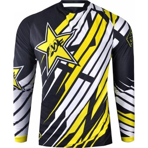 2019 CWF Motocross jersey maillot ciclismo hombre dh downhill jersey off road Mountain long sleeve mtb jersey