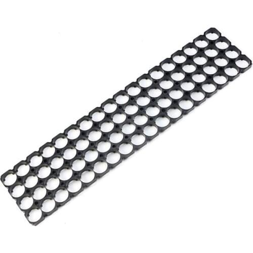 500pcs/lot MasterFire 4*18 21700 Lithium Battery Holder Bracket Cell Safety Anti Vibration Plastic Brackets For 21700 Batteries