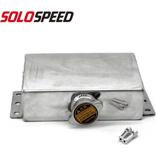 1L Aluminum Coolant Expansion Fill Tank Reservoir Oil Catch Can Fuel Surge Tank For Honda Civic 240SX WRX