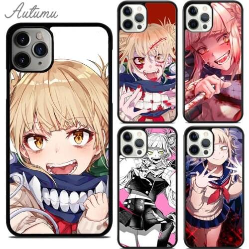 Himiko Toga Boku No Hero Academia Phone Case for iPhone 11 12 Pro Max mini X XR XS SE 2020 5 6S 7 8 Plus Samsung S8 S9 S10 Cover