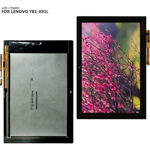 For 10.1"Lenovo Yoga Book YB1-X91L YB1-X91F LCD Display Monitor Touch Screen Digitizer Assembly For YogaBook LCD Free Tools