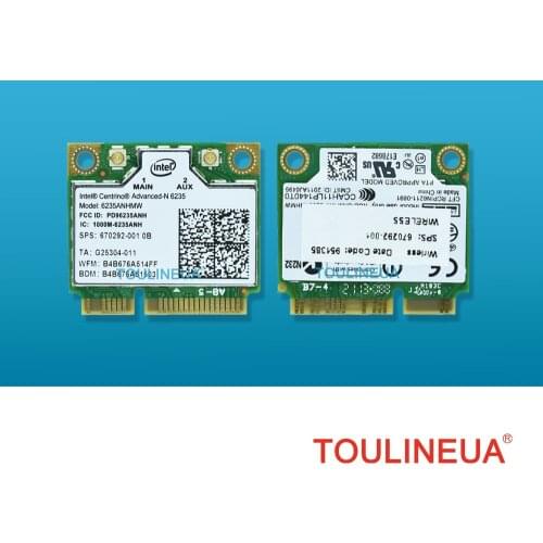 For Intel Centrino Advanced-N 6235 intel 6235n 6235ANHMW 802.11abgn 300Mbps Bluetooth4.0 BT4.0 WiFi wireless Network card