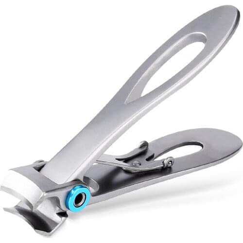 Professional Nail Clippers Stainless Steel Nail Cutter Toenail Fingernail Manicure Trimmer Toenail Clippers for Thick Nails