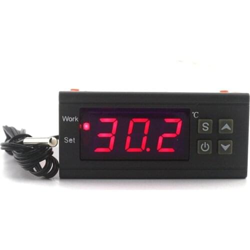 Intelligent Thermostat Input AC90-250V 12V 10A 30A 220V Temperature Regulator Controller NTC Sensor for Boiler Steamer Equipment