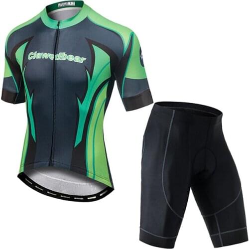 New pattern bike team clothing men short sleeve bicycle jersey breathable cycling wear