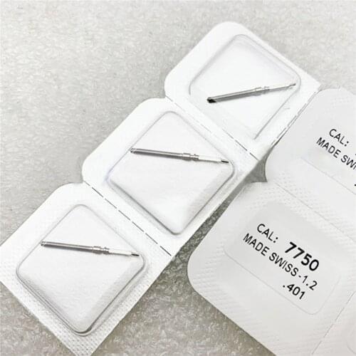 2pcs New Winding Stems for ETA 7750 7751 Watch Movement Repair Parts